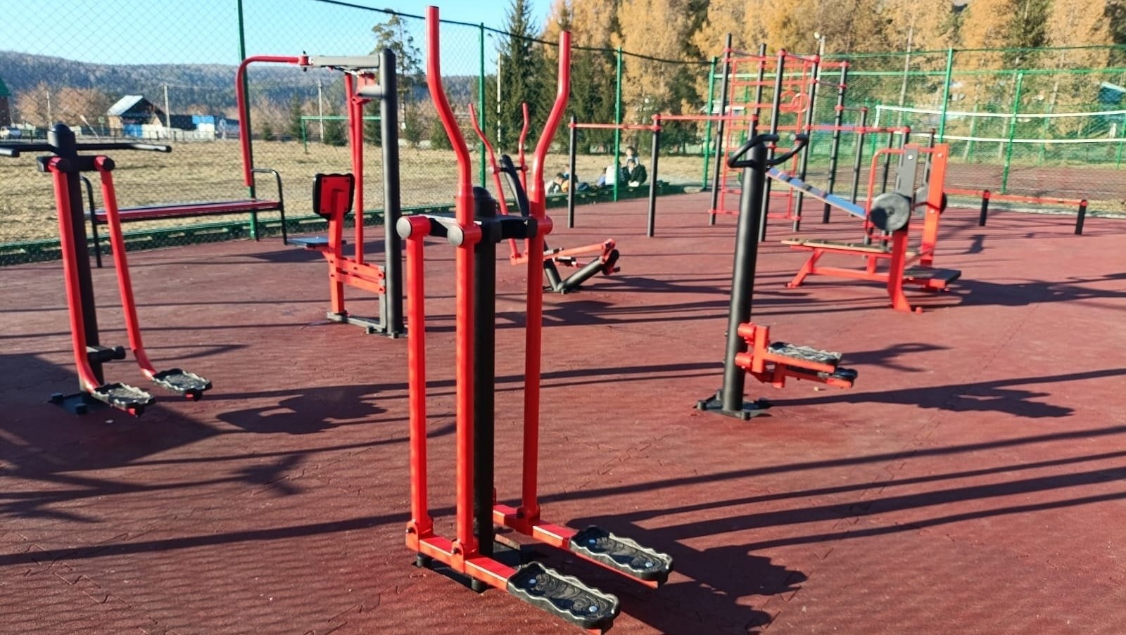 В селе Инзер Белорецкого района открыли современную спортивную площадку