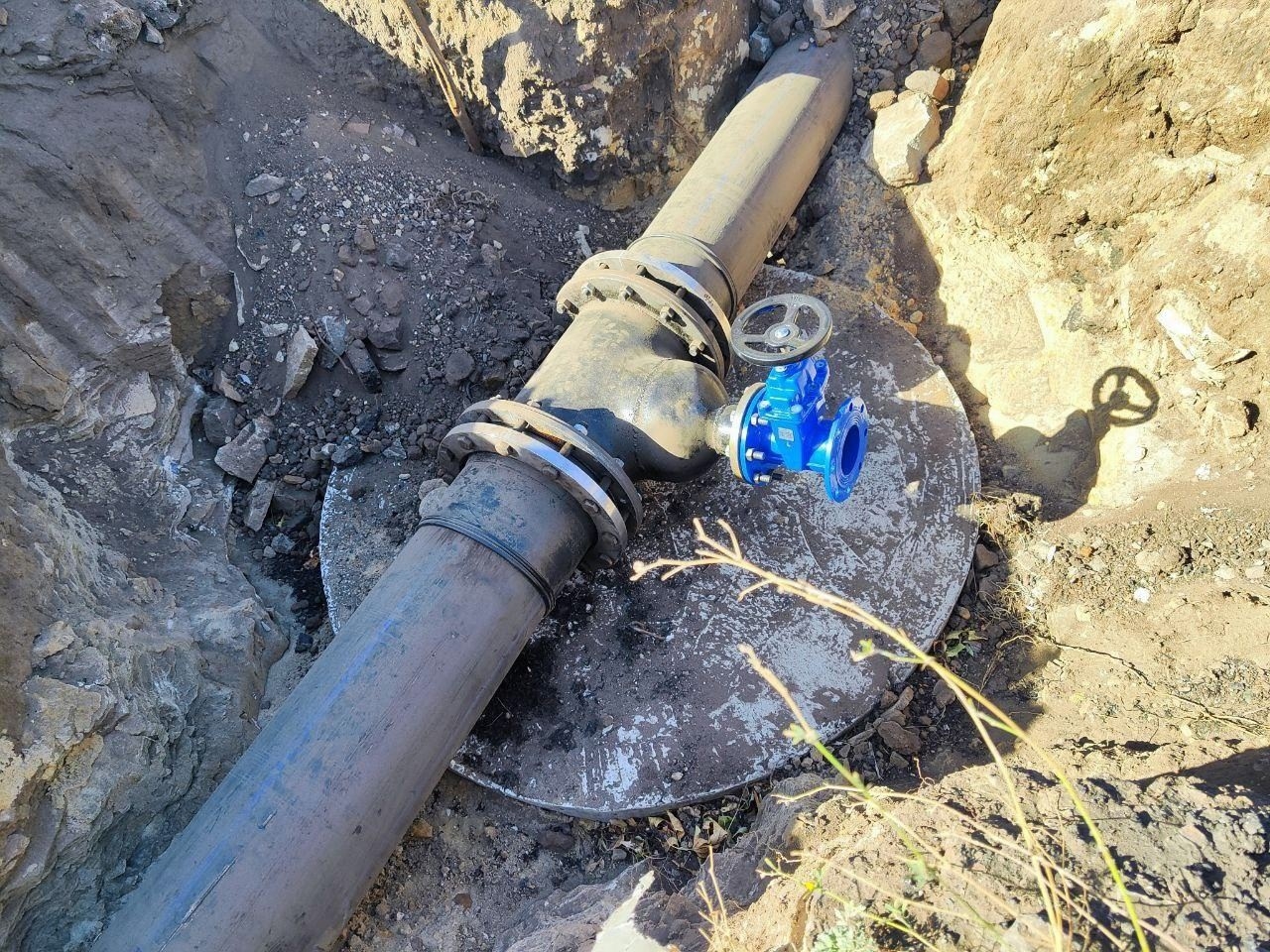 В Брянке запустили новый водопровод