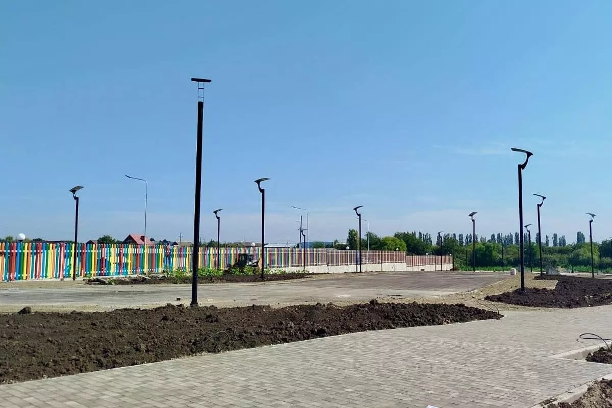 В Краснодарском крае продолжают благоустраивать города и станицы