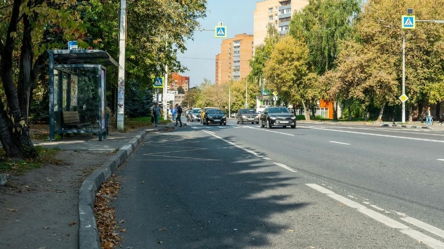 Остановки отремонтировали еще на 7 дорогах Подмосковья