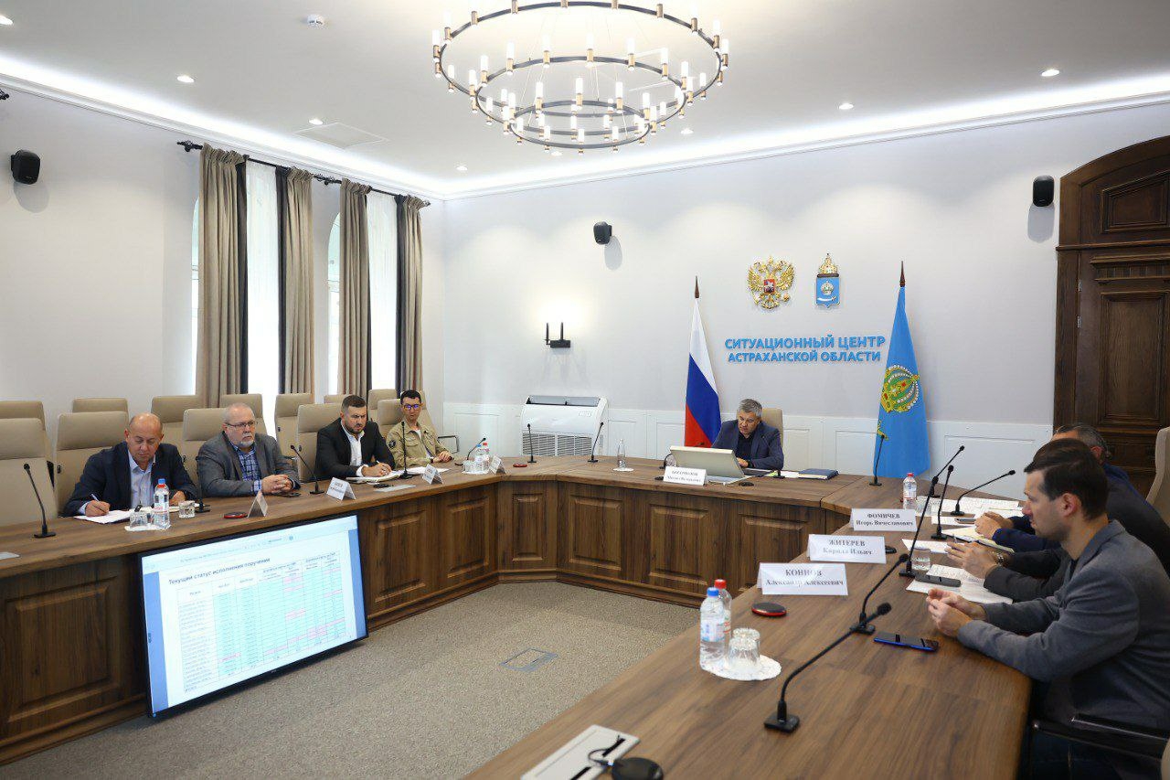 Реконструкцию северных очистных сооружений продолжают в Астрахани 