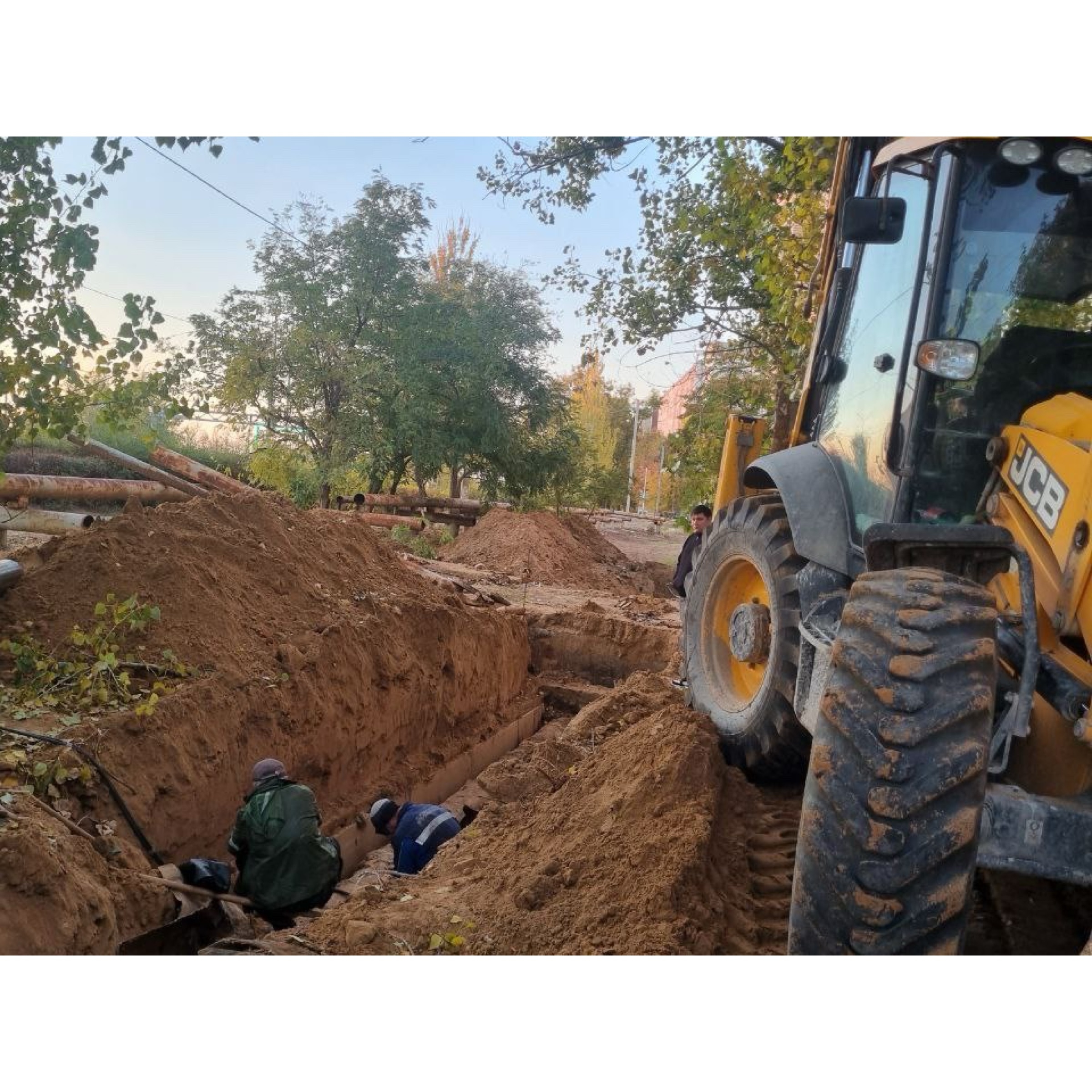 В Нариманове проводят пусконаладочные работы на центральной котельной 