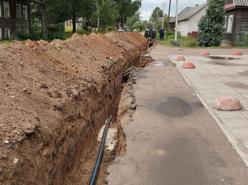 В Лычкове завершается капитальный ремонт артезианской скважины