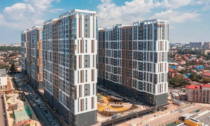 Краснодарский край занял второе место в России по объемам ввода жилья