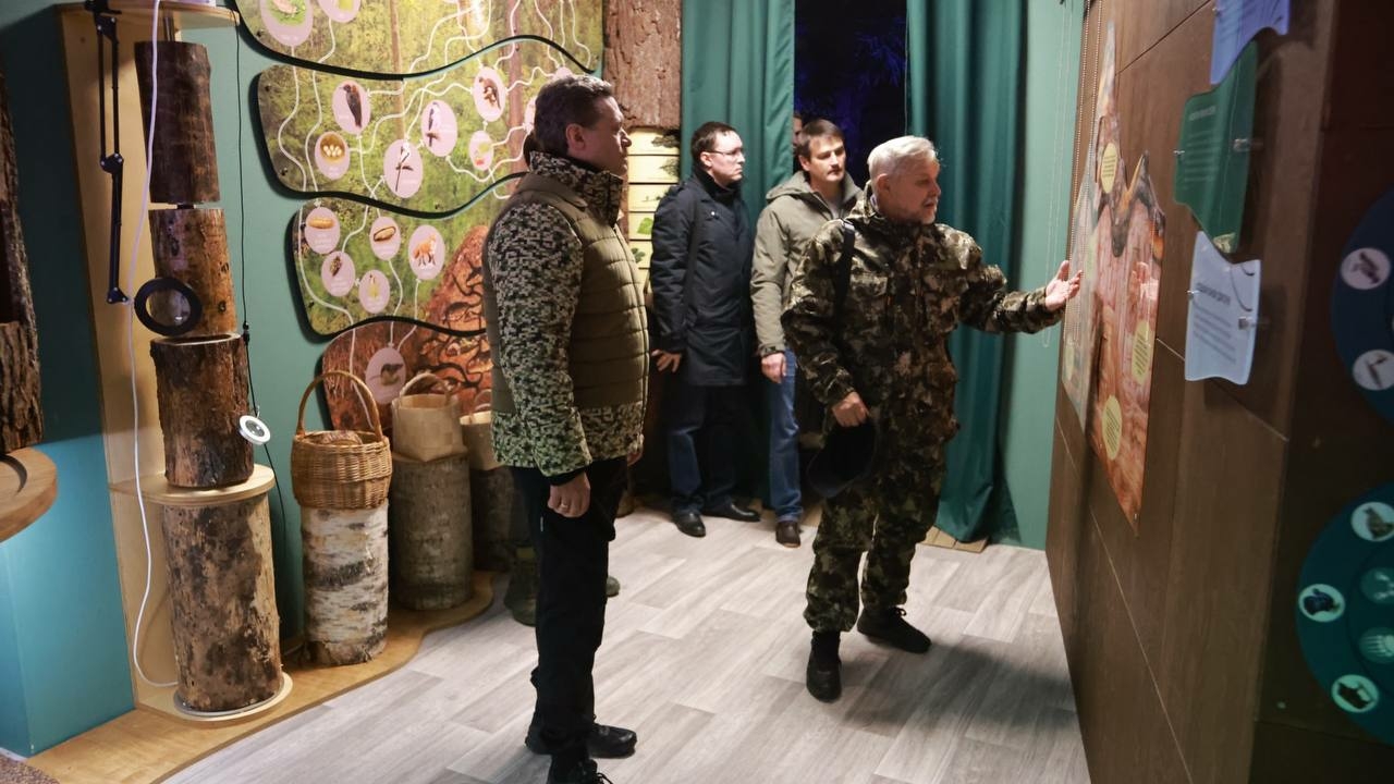 Филимонов посетил визит-центр в Горицах