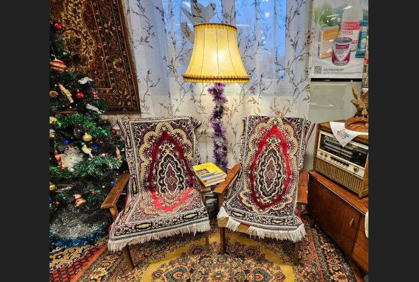 Комната с советским интерьером появилась в магазине в Ярославской области