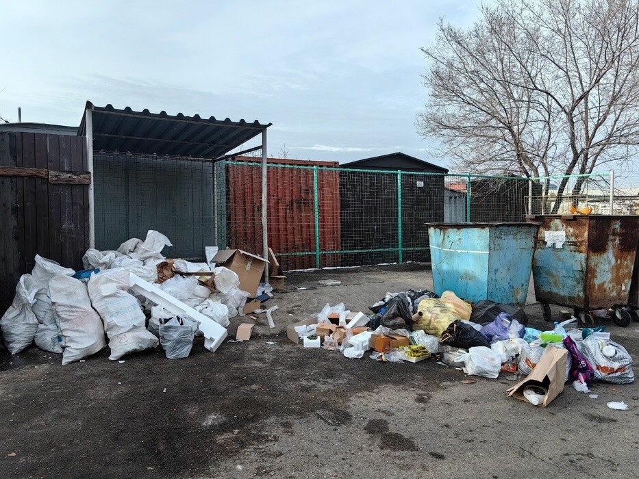 Ситуация с вывозом мусора в Хакасии остается критической