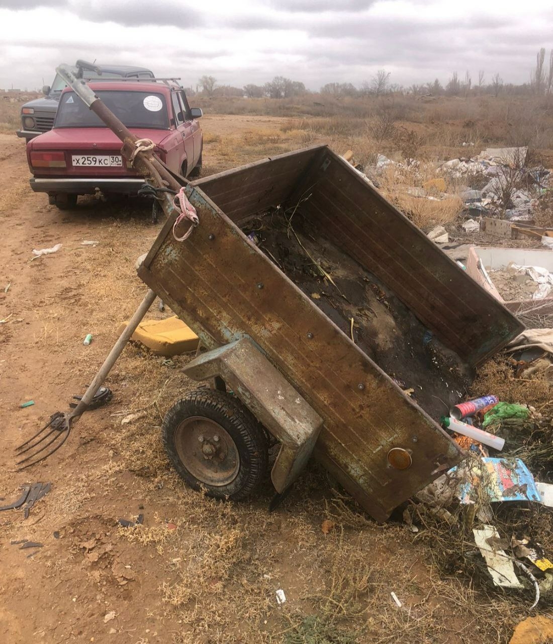 В Астраханской области выявили несколько случаев загрязнения почвы