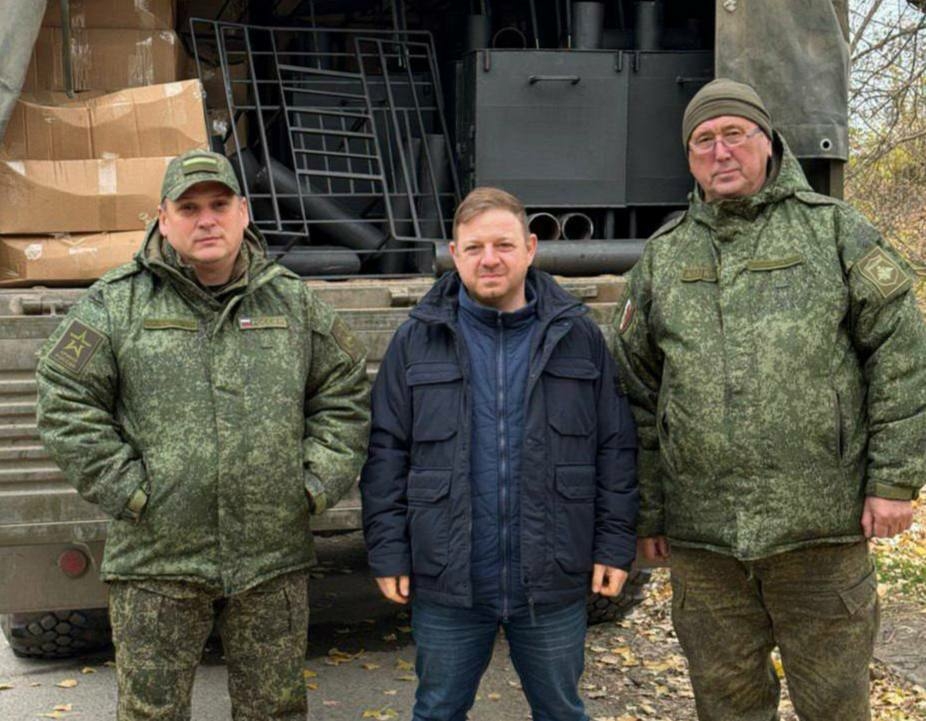 Астраханская область передала гуманитарную помощь в 591-й отдельный дивизион в День ракетных войск и артиллерии