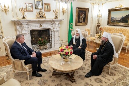 Патриарх Кирилл встретился с Игорем Бабушкиным 