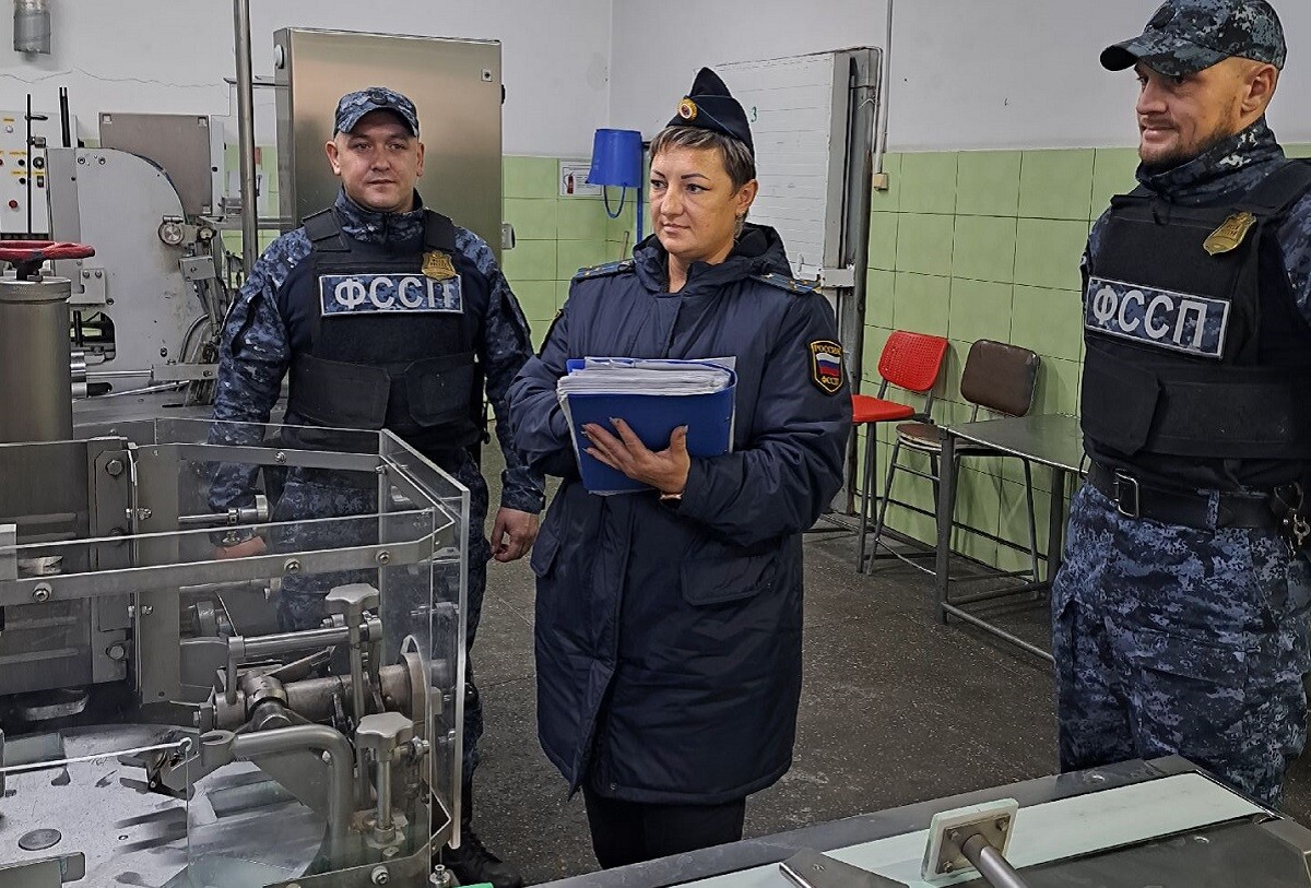 Приставы в Чулыме арестовали оборудование на 5,9 млн рублей у завода-должника