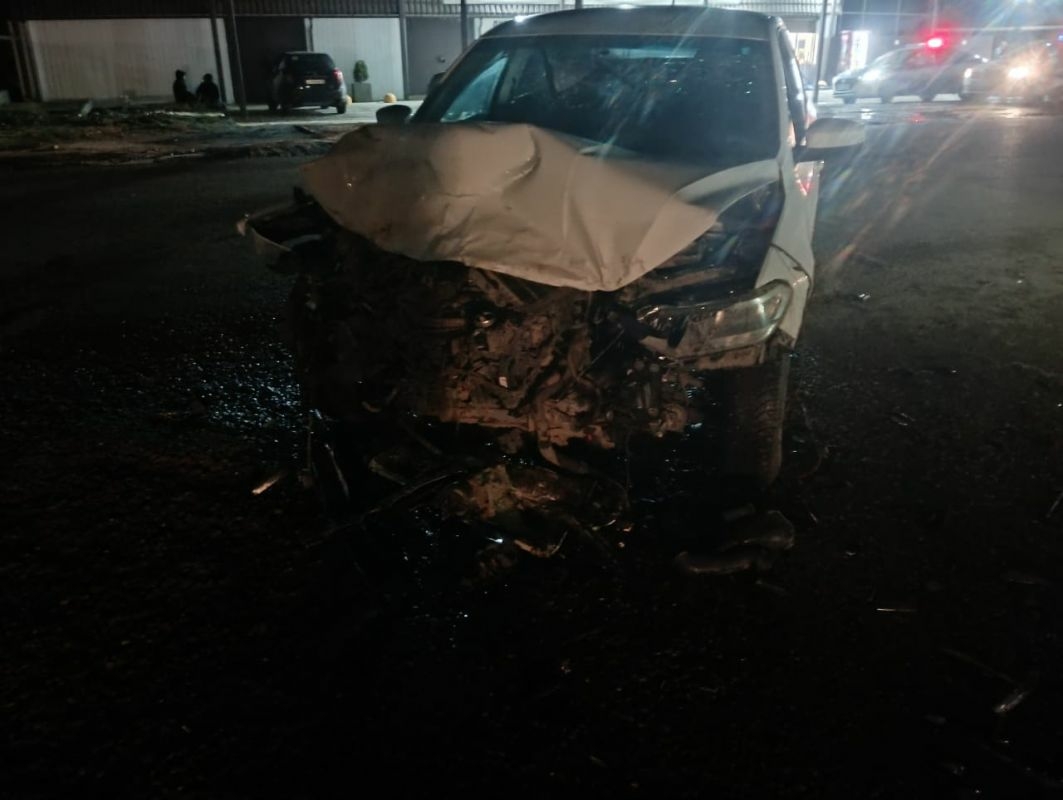 В Ленинском районе произошла авария с пострадавшими