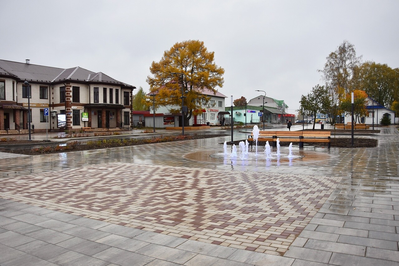 В Пестове обновили общественно-деловой центр города