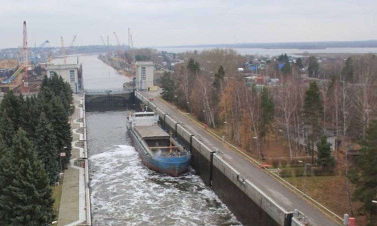 Строительная готовность Городецкого гидроузла составляет уже 25%