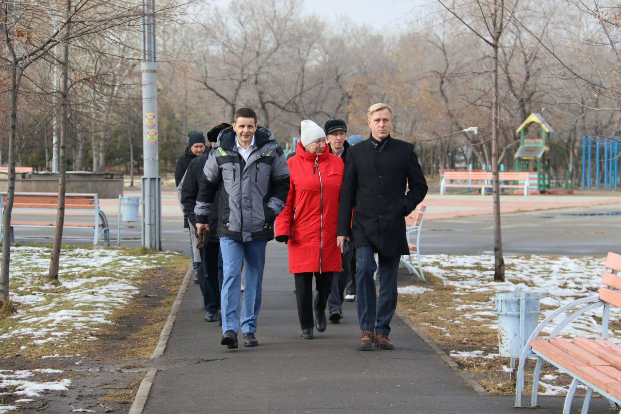 Комсомольский парк в Абакане занял третье место в рейтинге благоустройства