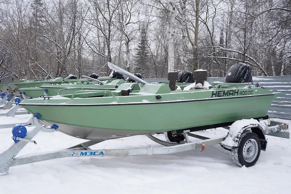 В Новосибирской области поступили шесть новых катеров для инспекторов природоохранной службы