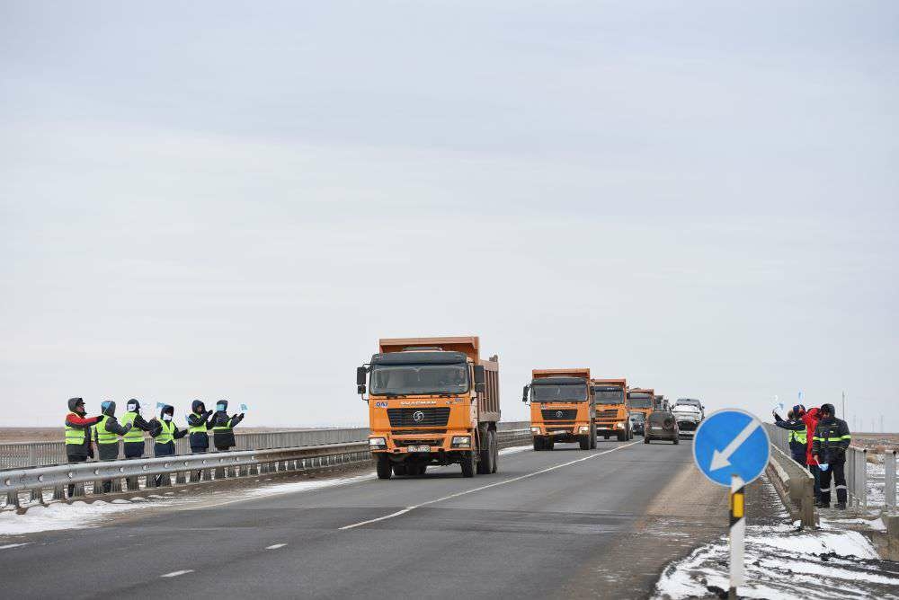 Завершилась реконструкция автострады Атырау – Астрахань