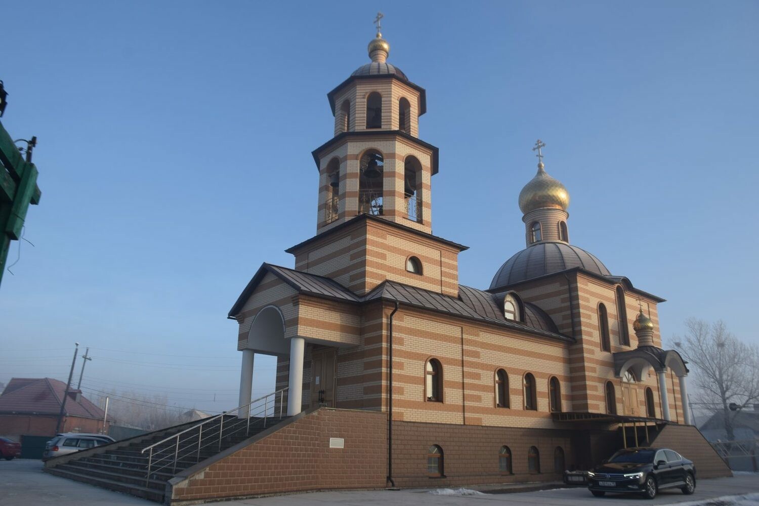 В Усть-Абакане прошла Божественная Литургия в честь святого Александра Невского