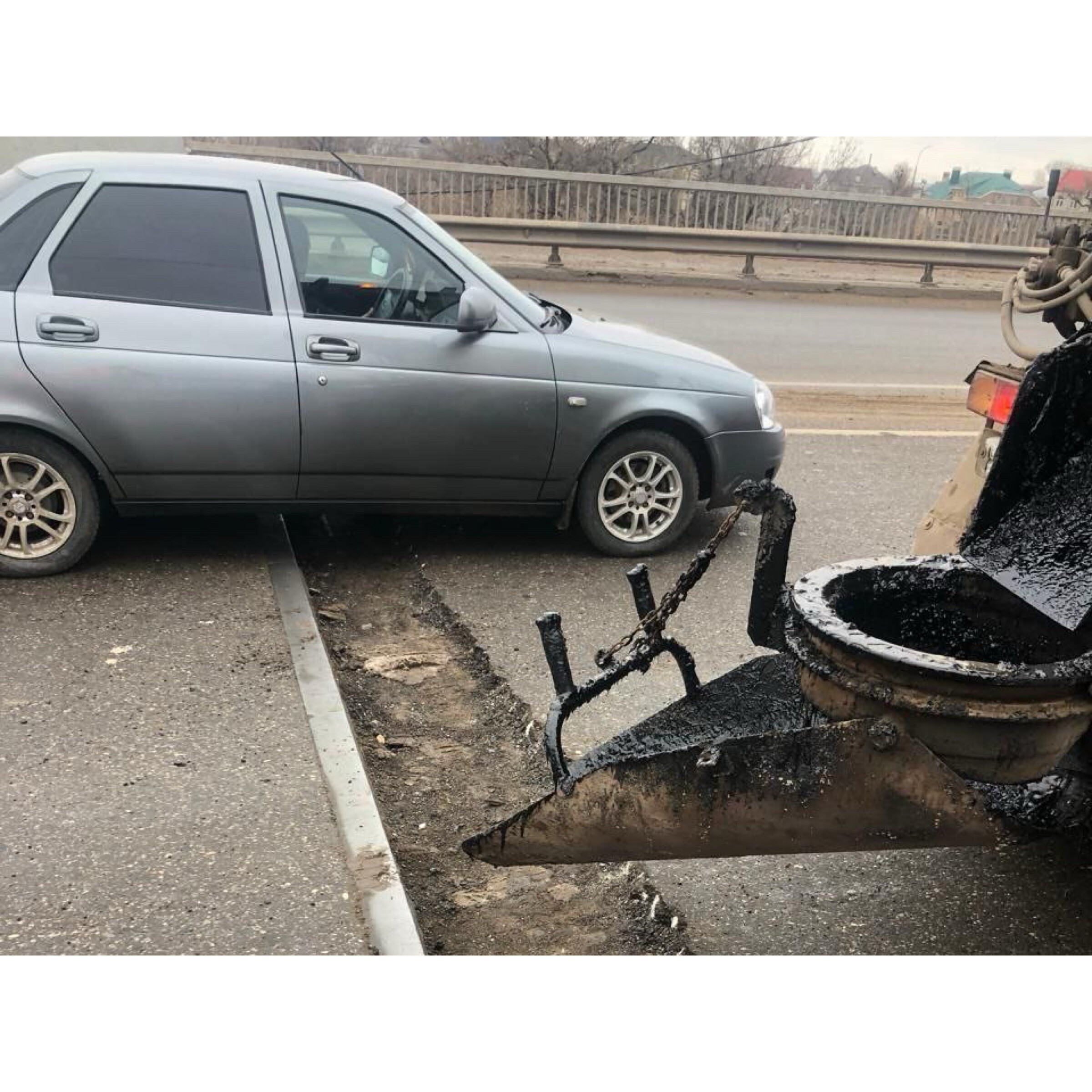 К ремонту Нового моста по инновационной технологии приступили в Астрахани