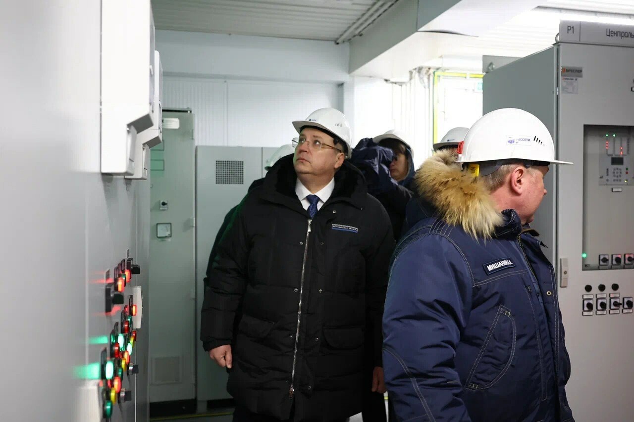 В Астраханской области после реконструкции запустили одну из подстанций