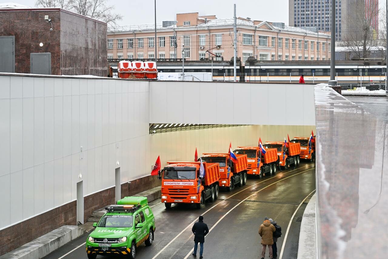 Новый автодорожный тоннель открылся в Москве