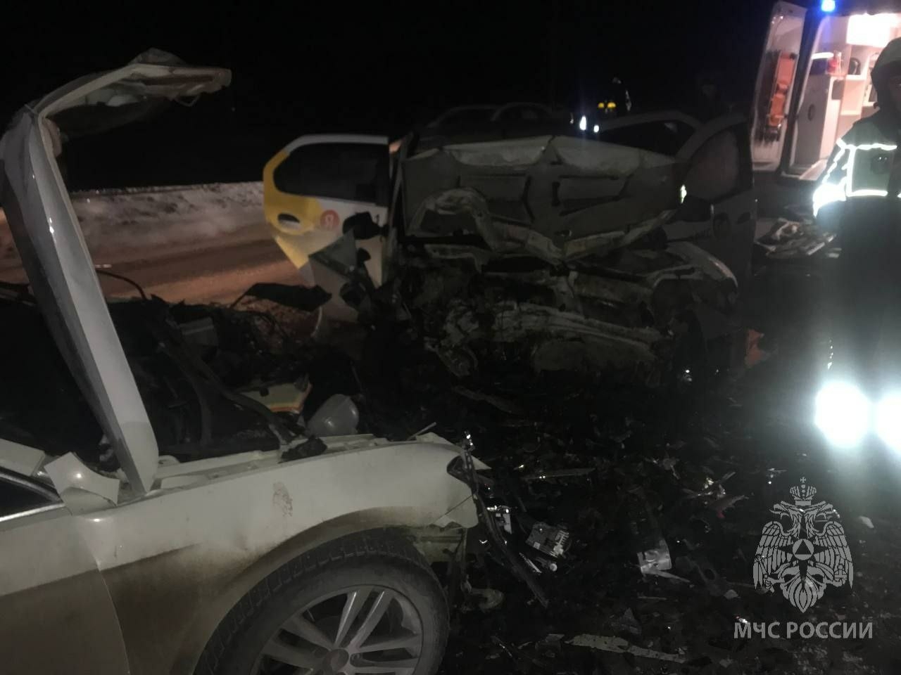 Три человека пострадали в массовом ДТП в Балахне в Нижегородской области