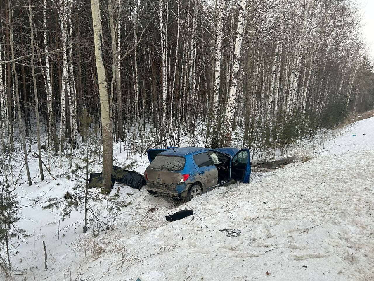 Две женщины погибли в ДТП под Тюменью
