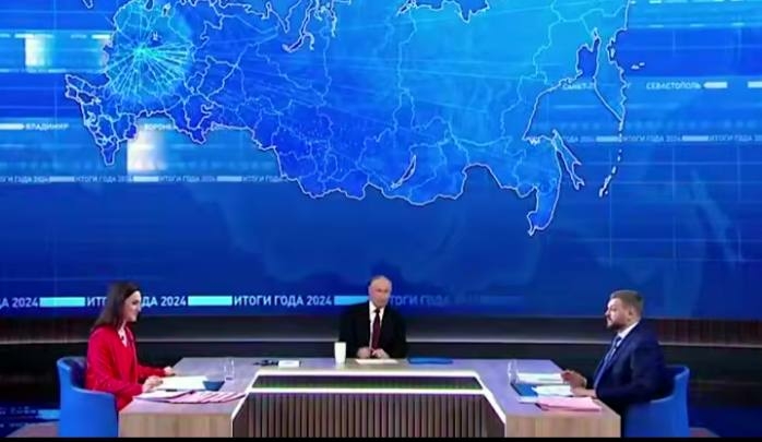 На прямую линию с Путиным попытались пронести квашеную капусту и энергетики