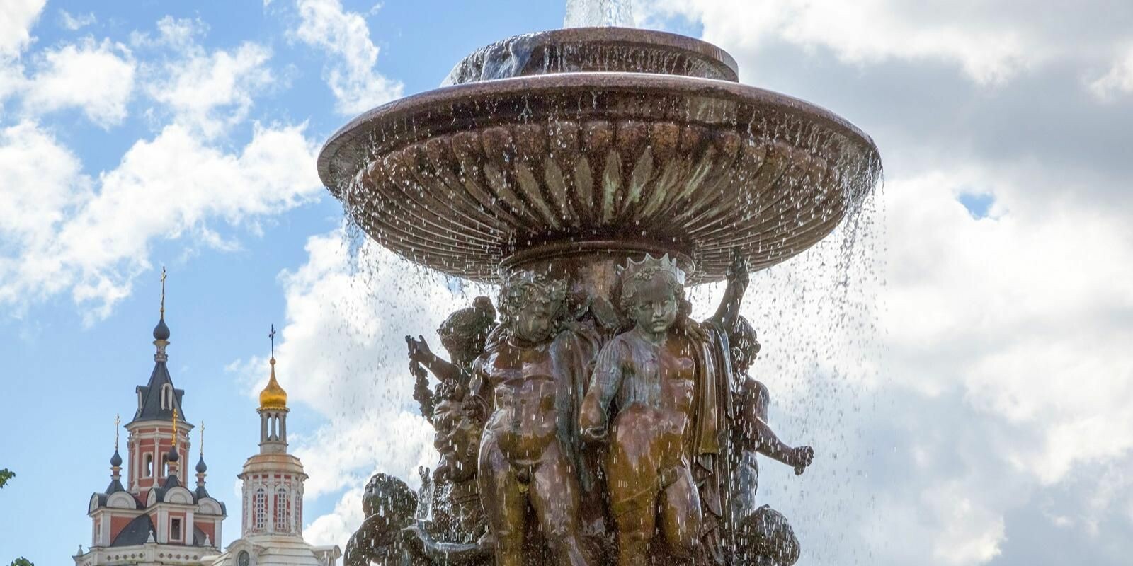 Ремонт фонтана «Витали» завершился в Москве