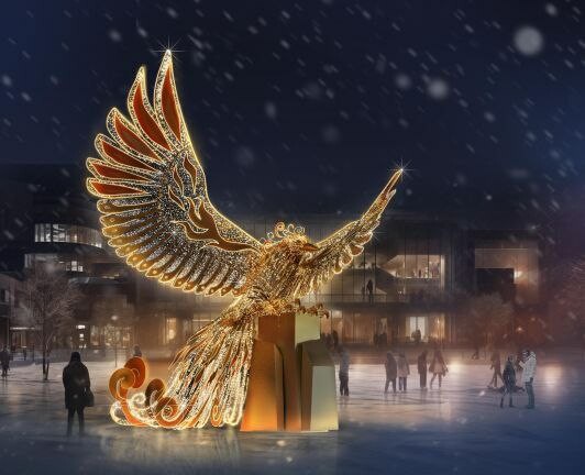 В Кемерове появится светодиодная композиция «Жар-птица»