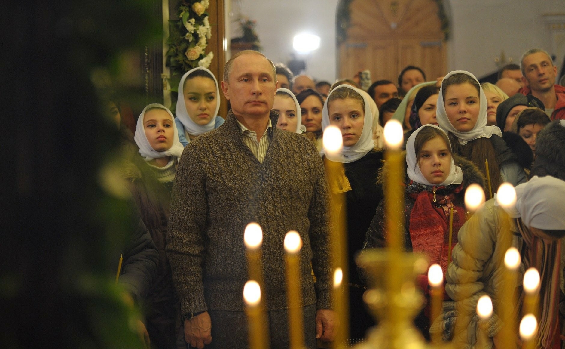 Владимир Путин посетит рождественское богослужение