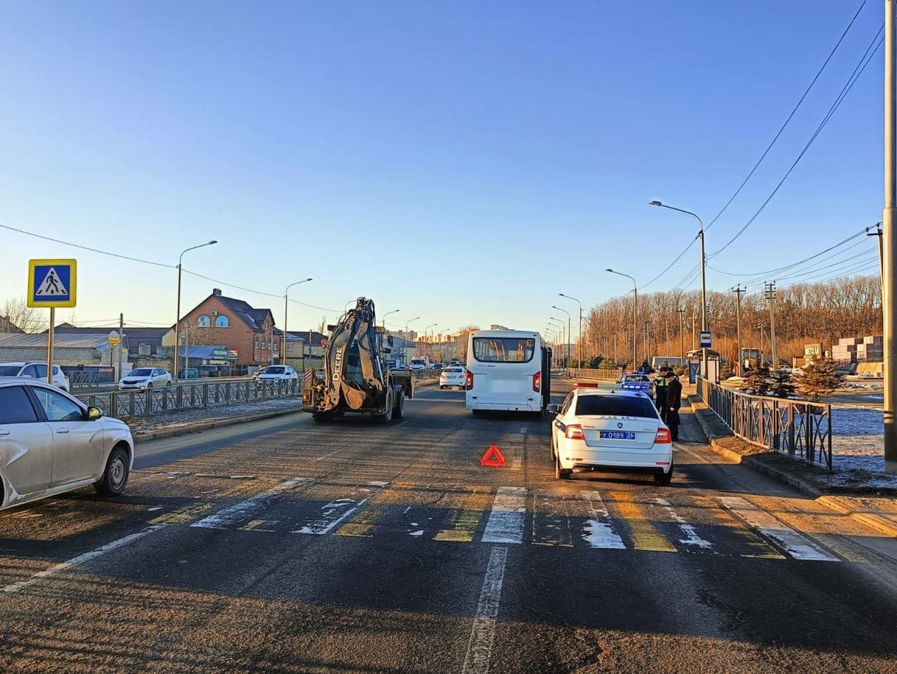В Ставрополе автобус сбил пожилую женщину на проспекте Кулакова