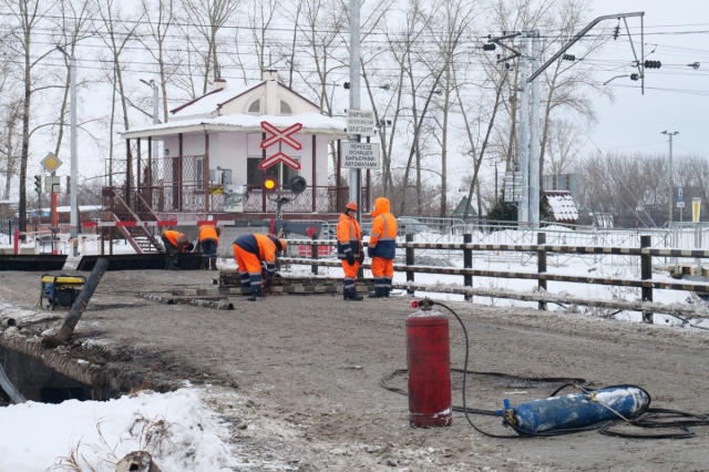 В Кемерово стартовали работы по ремонту путепровода на въезде в район Пионер