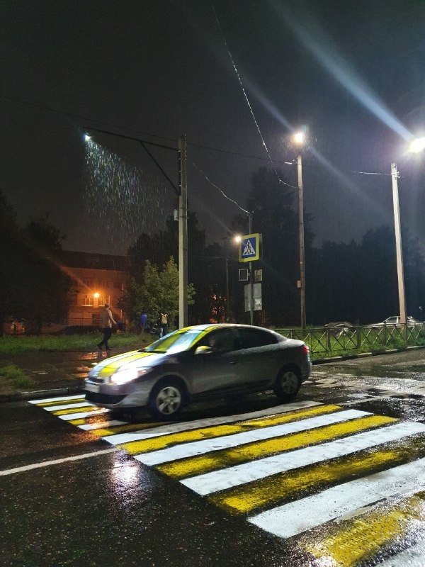 В Костроме сделают еще два проекционных пешеходных перехода