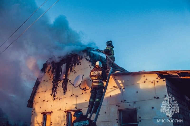 С начала года в Астраханской области сгорело 13 жилых домов