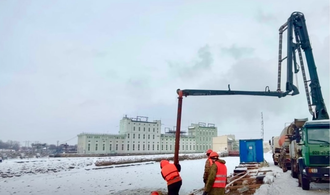 Реконструкция Волховского шлюза в Ленинградской области продвинулась до 80%