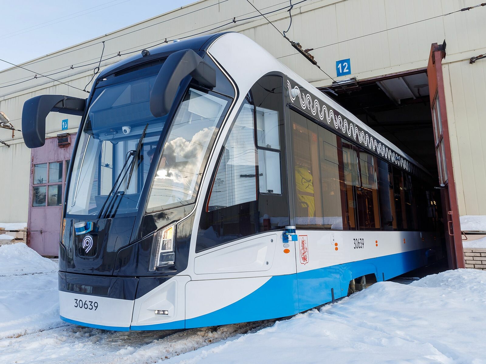 Второй беспилотный трамвай запустят в Москве