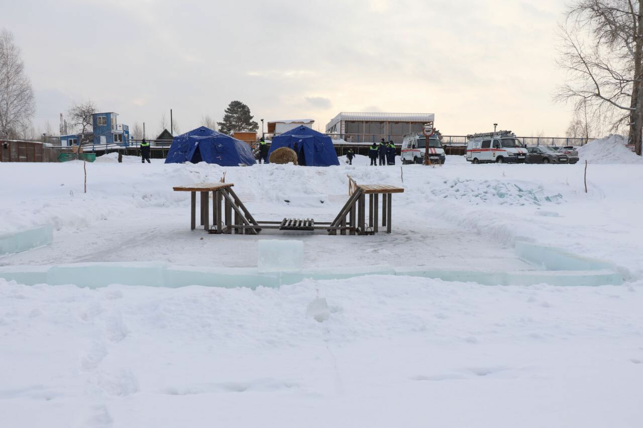В Кемерове откроются две купели для верующих на Крещение