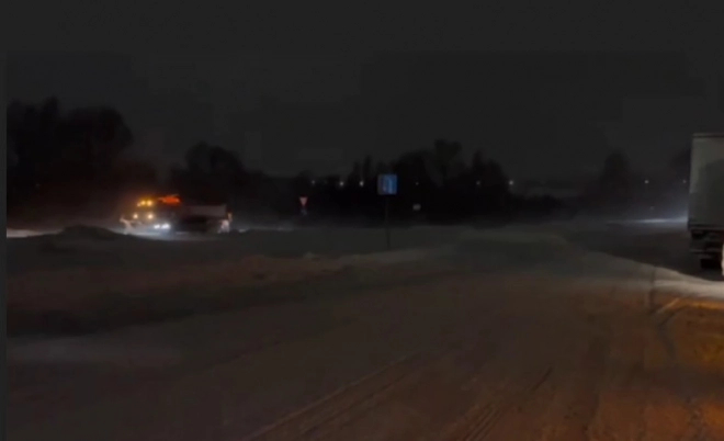 В Башкортостане на автодорогах открыли семь пунктов обогрева из-за сильной метели