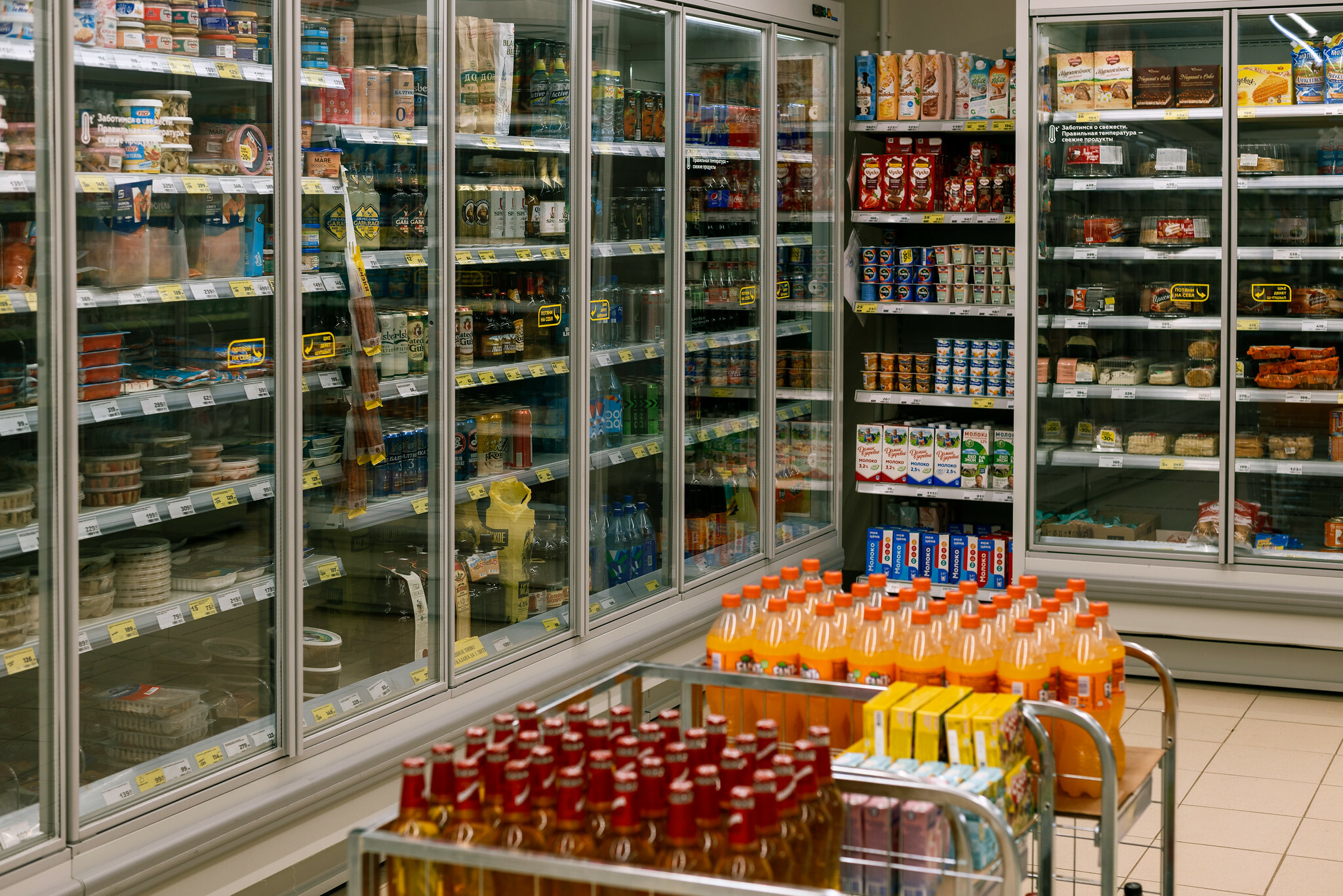 В тульских магазинах усилят защиту от ОРВИ