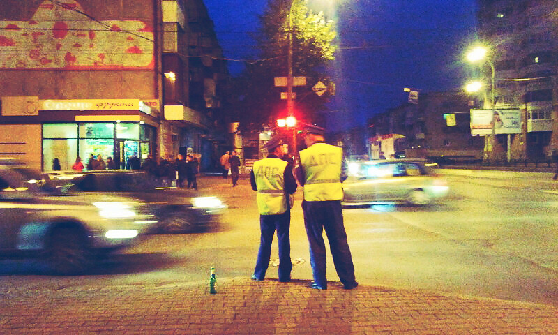 Житель Подольска подрался с сотрудниками ДПС по время задержания