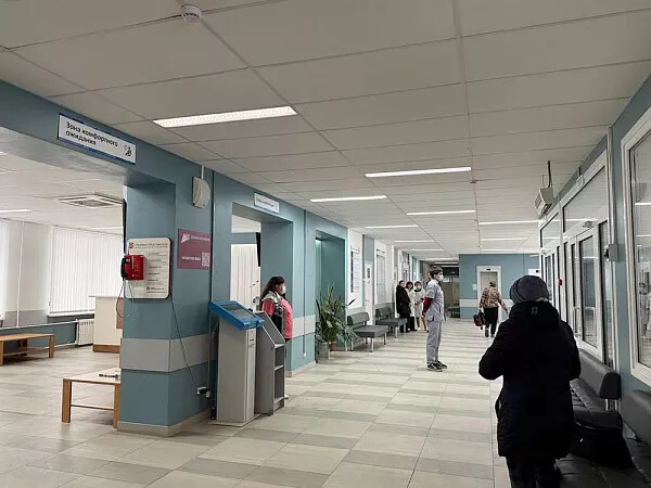 В Новомосковске отремонтировали поликлинику