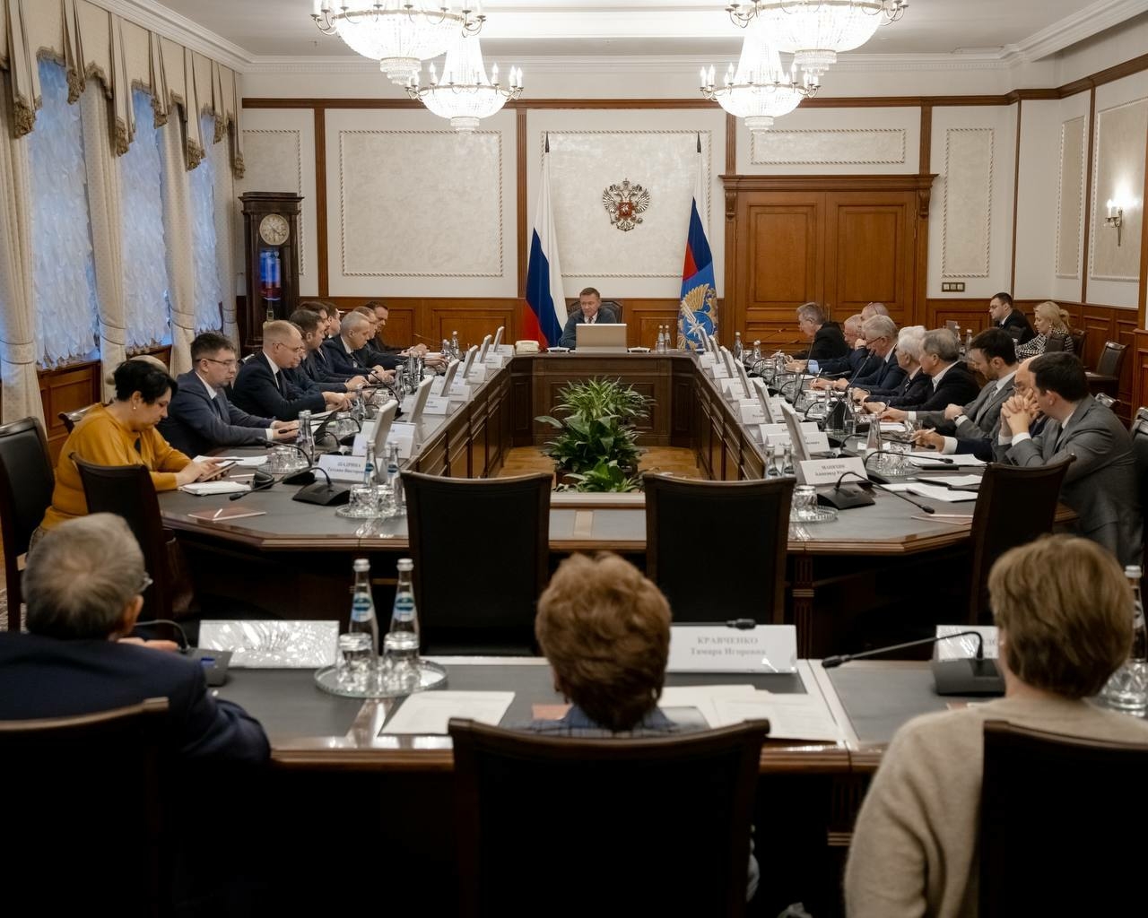 Глава Минтранса Старовойт встретился с Союзом транспортников