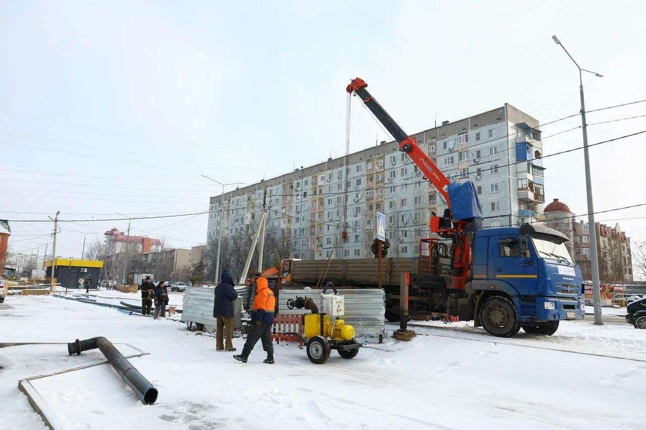 В крупном районе Астрахани заменят свыше тысячи метров сетей канализации