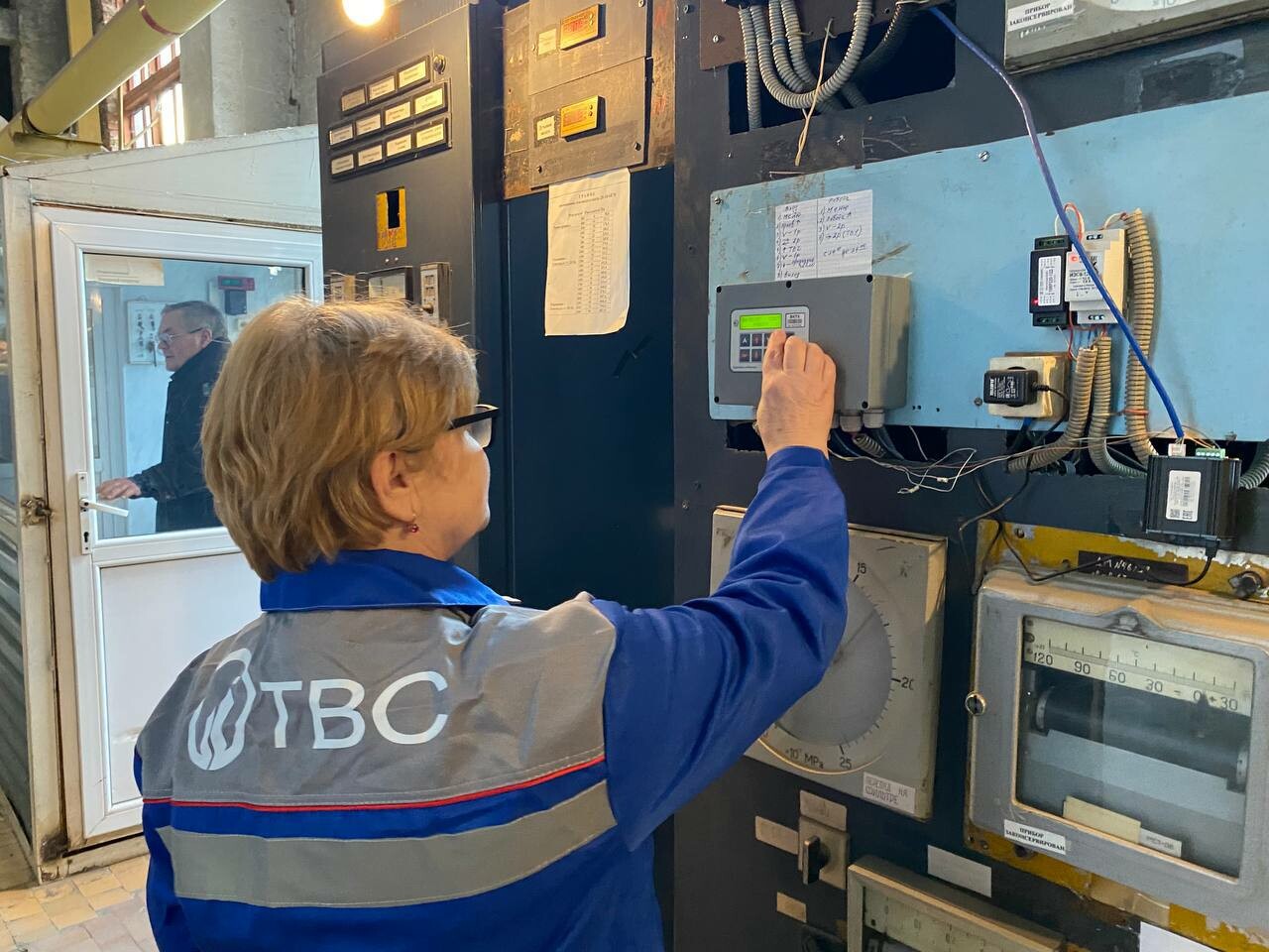 Глава ГО Пушкинский Максим Красноцветов посетил котельную в Красноармейске