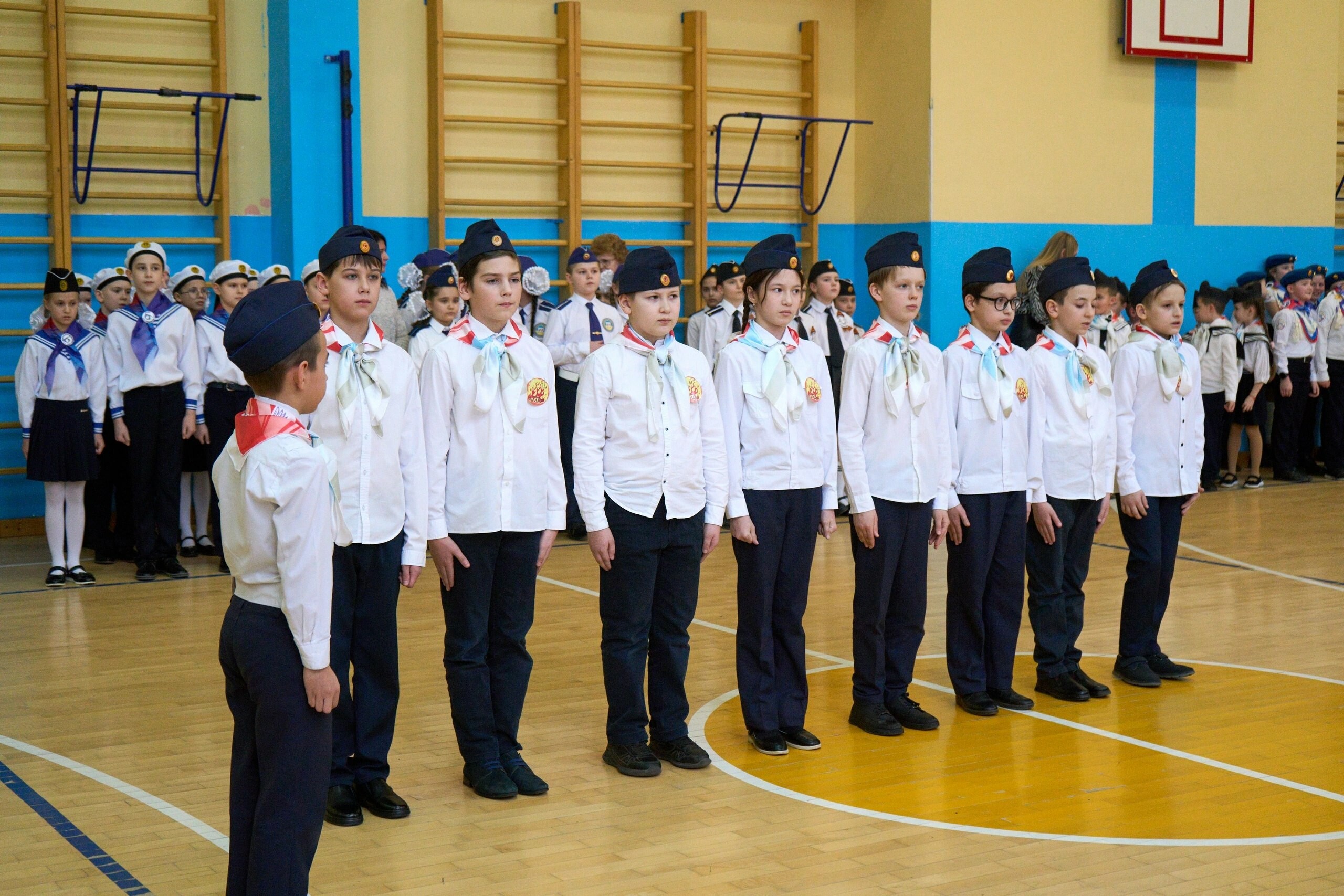 В ГО Пушкинский прошел окружной смотр строя и песни