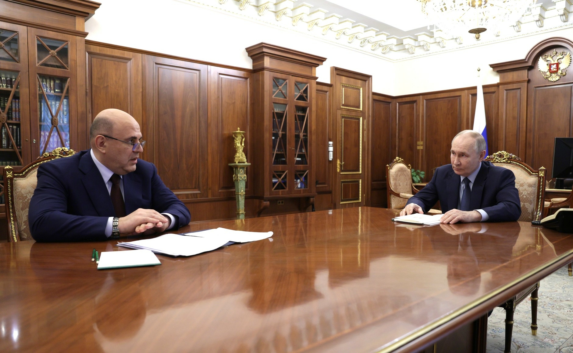 Мишустин озвучил Путину реальные доходы россиян