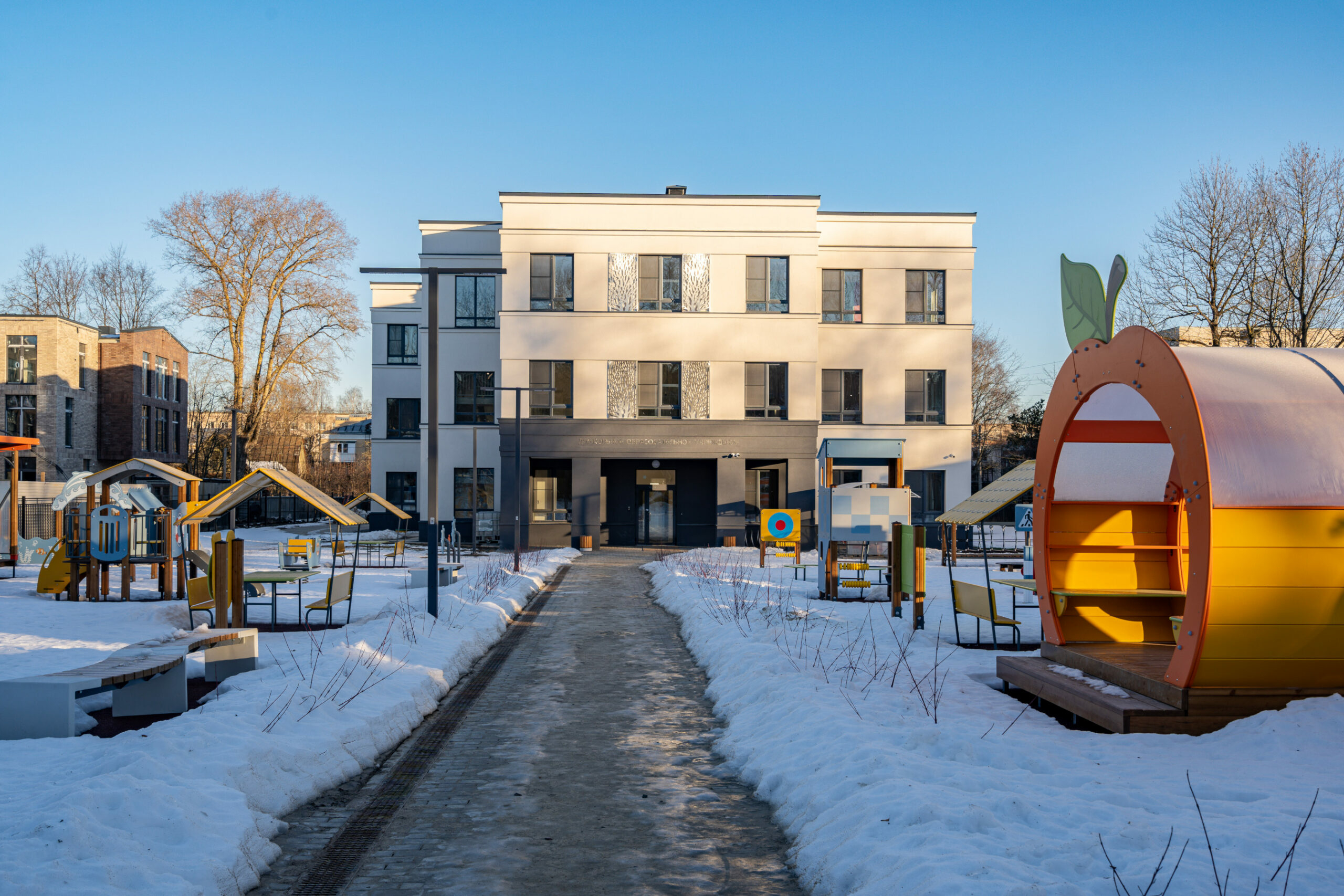 В Петербурге инвестор сдал в эксплуатацию детский сад на 105 мест