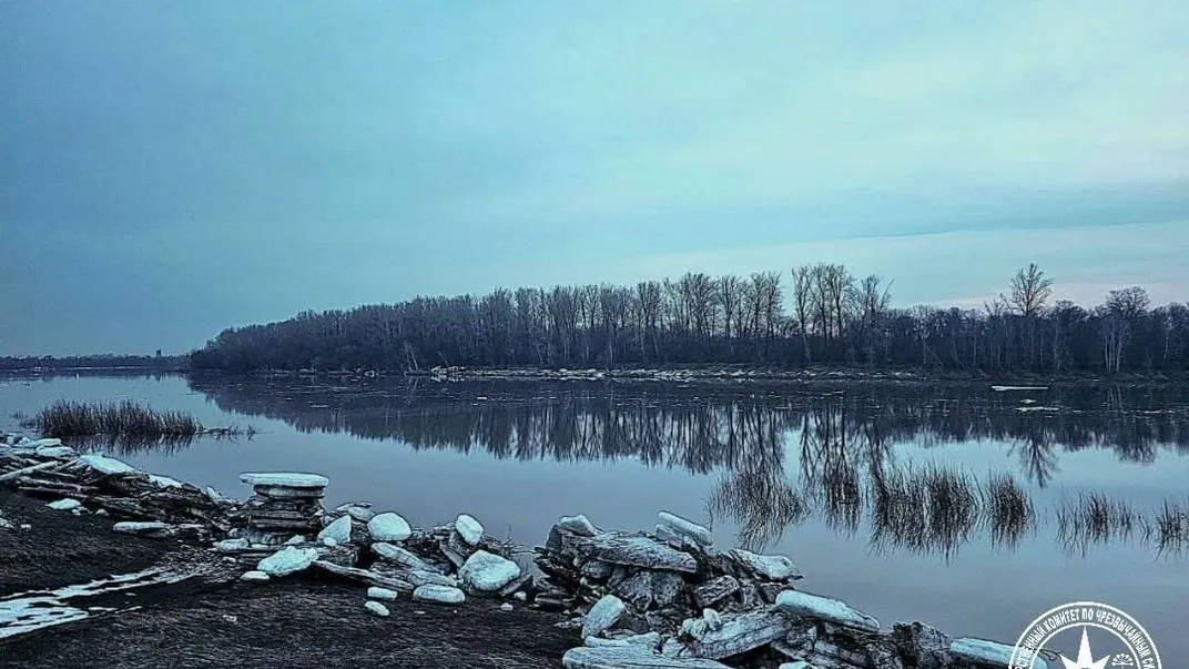 В Караидельском районе Башкирии рост уровня воды на реке Уфа