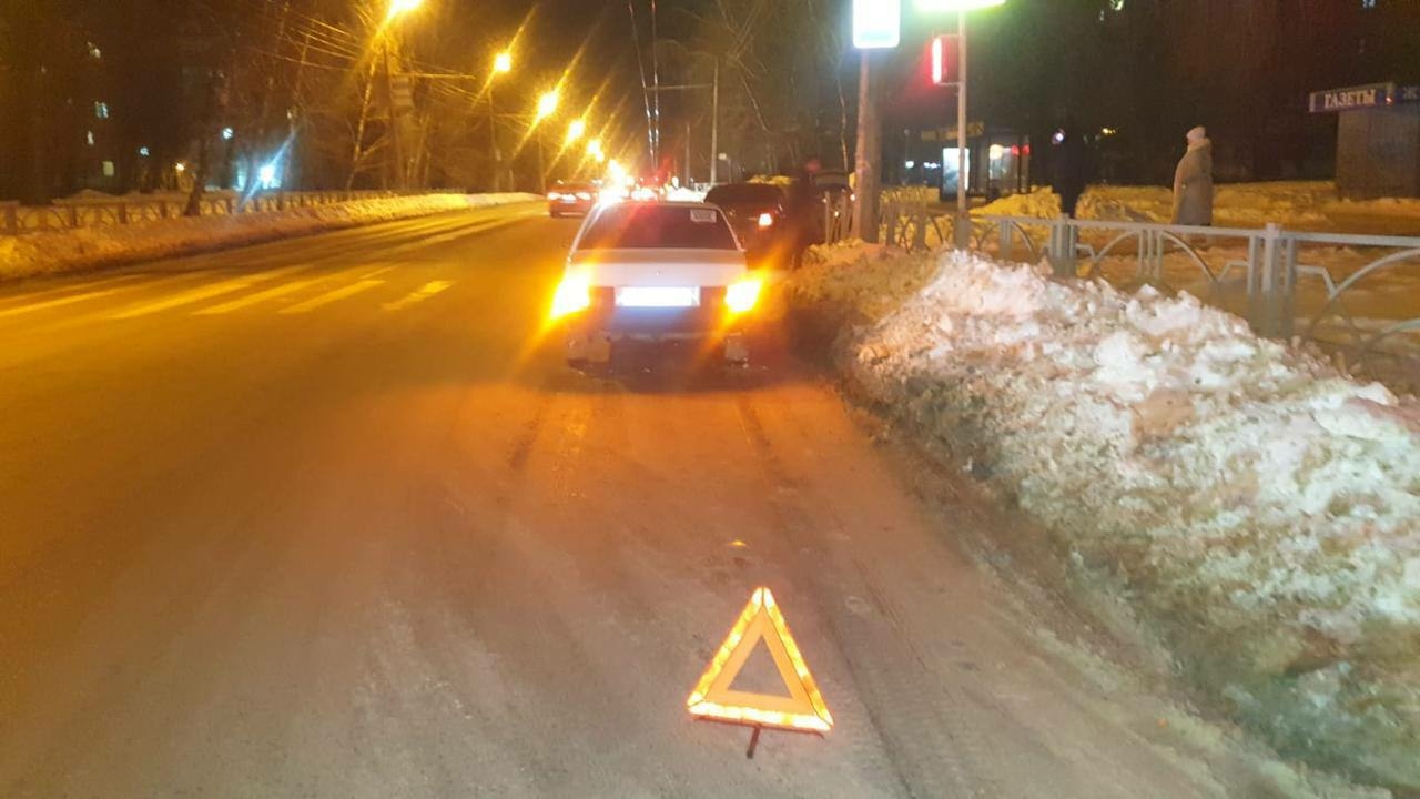 В Ставрополе 19-летний водитель спровоцировал ДТП с пострадавшим пешеходом